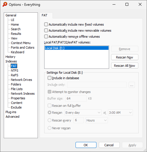 Everything Options FAT